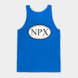 South Pole Station Call Sign Tank Top